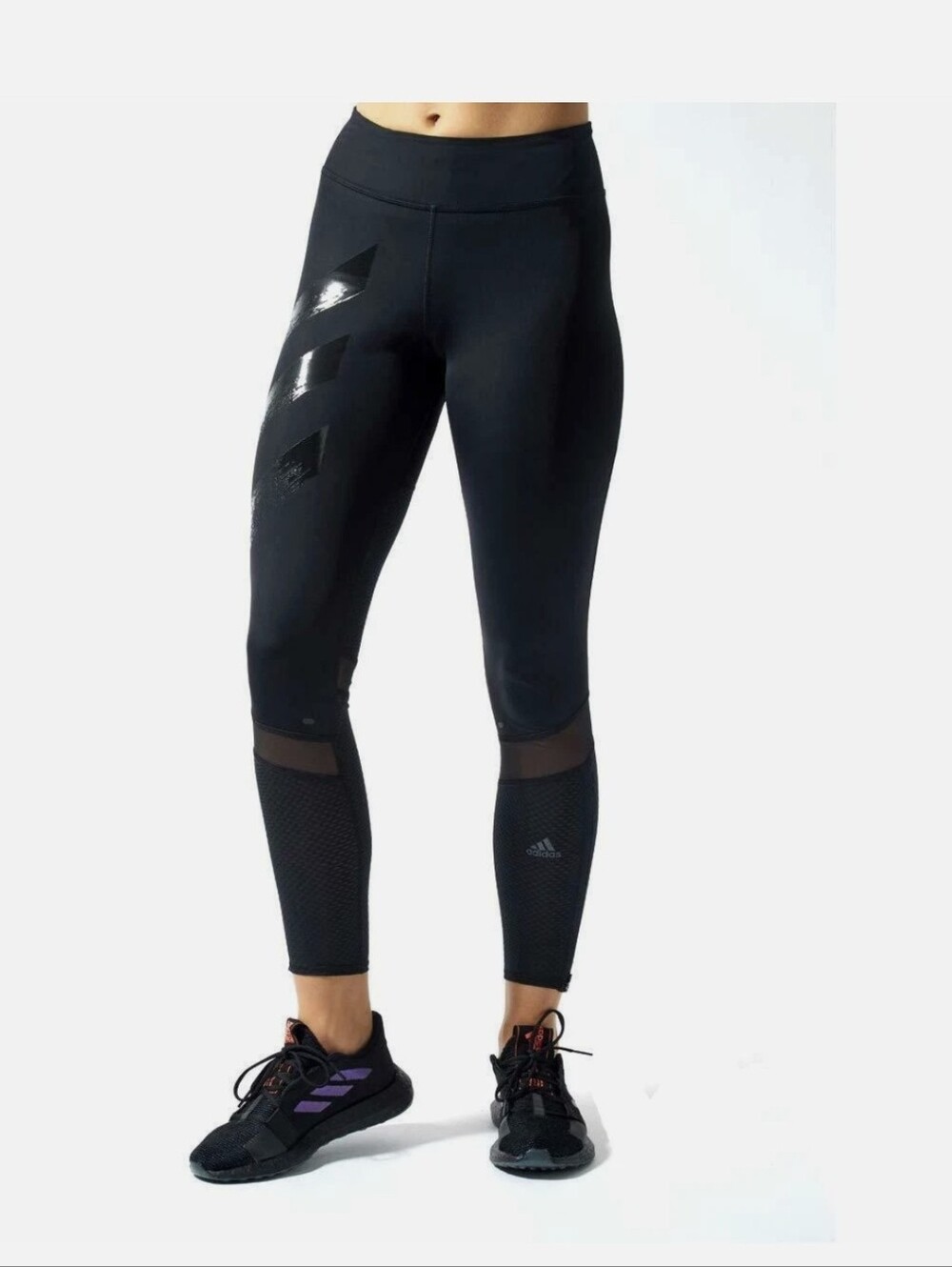 New Adidas Primeblue How We Do Tight Leggings Black Size XL